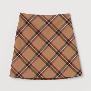 H&M Plaid Skirt